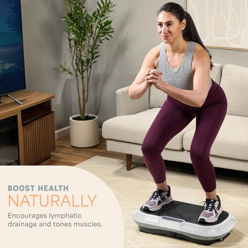 LifePro Vibration Plate Exercise Machine For Lymphatic Drainage | 1