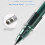 Retractable Office Pen 0.5mm Dark Ink Fast Dry Technology Study Work Supplies Bp 8