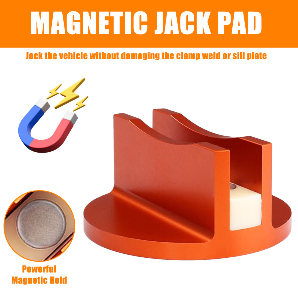 Car Jacking Support Pad Jacking Puck Pinch Weld Frame Rail Adapters Enduring 7754004731868