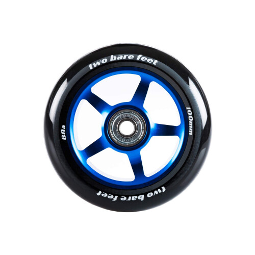 Two Bare Feet Alloy Series 100mm Stunt Scooter Wheels with ABEC 9 1