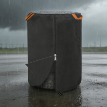 Weatherproof 85x120cm Tire Cover Offering Sun Protection And Adjustable Cord