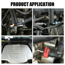 Convenient Quick Release Oil Pressure Tester Meter for Everyday Vehicle Inspecti