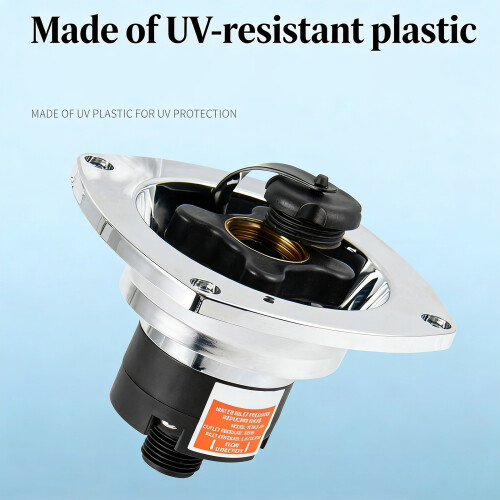 Permanent Mobile Home Water Connection Part With Built In Pressure Regulation 1