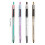 Retractable Office Pen 0.5mm Dark Ink Fast Dry Technology Study Work Supplies Bp 4
