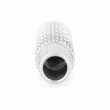 4pc Mercedes Lock Pin Knob Covers Silver