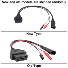 Fiat 3 Pin to OBDII 16 Pin Lead