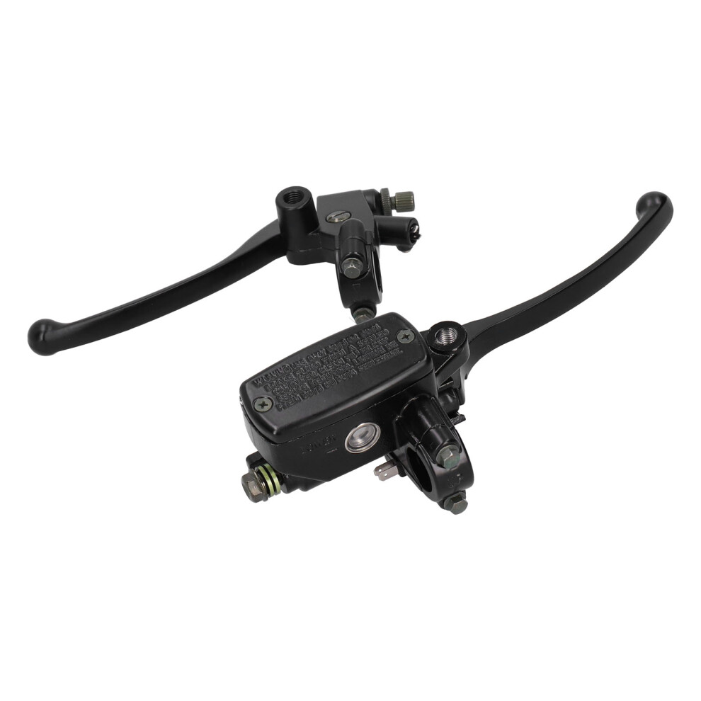 Universal 22Mm Cnc Brake & Clutch Lever Kit Black 7293282977990