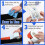 Versatile Masking Tape Dispenser for Multi Width Tapes in Creative Applications 2 White 6