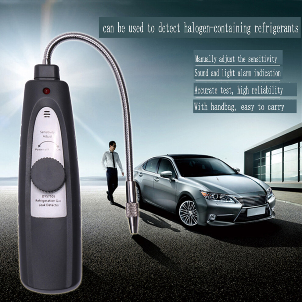 Halogen Gas Detector With Adjustable Sensitivity For Refrigerants Recovery Machi 7754004758711