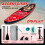 FEATH-R-LITE 11' Inflatable Ultra-Light Stand Up Paddle Board for All 5