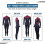 Two Bare Feet Women’s 3/2mm SupaFlex Full Length Summer Wetsuit – 4