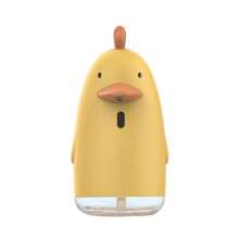 Kids Soap Dispenser,Cute Yellow Chicken Touchless Foaming Soap Dispensers Automatic Cartoon Hand-Free Dispensers