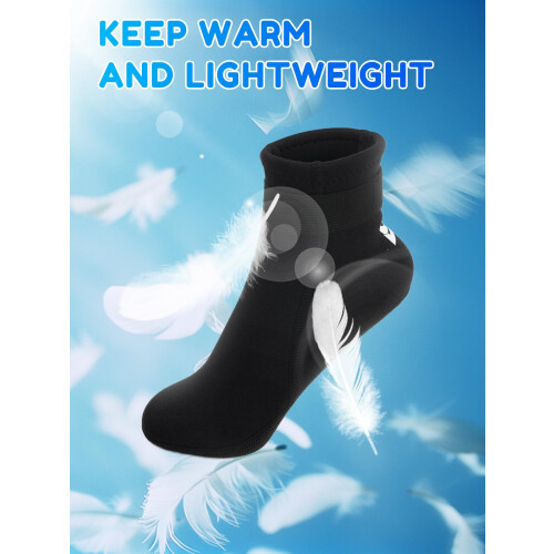 Summshall Kids Neoprene Socks, 3mm Water Socks Keep Warm Wetsuit 2