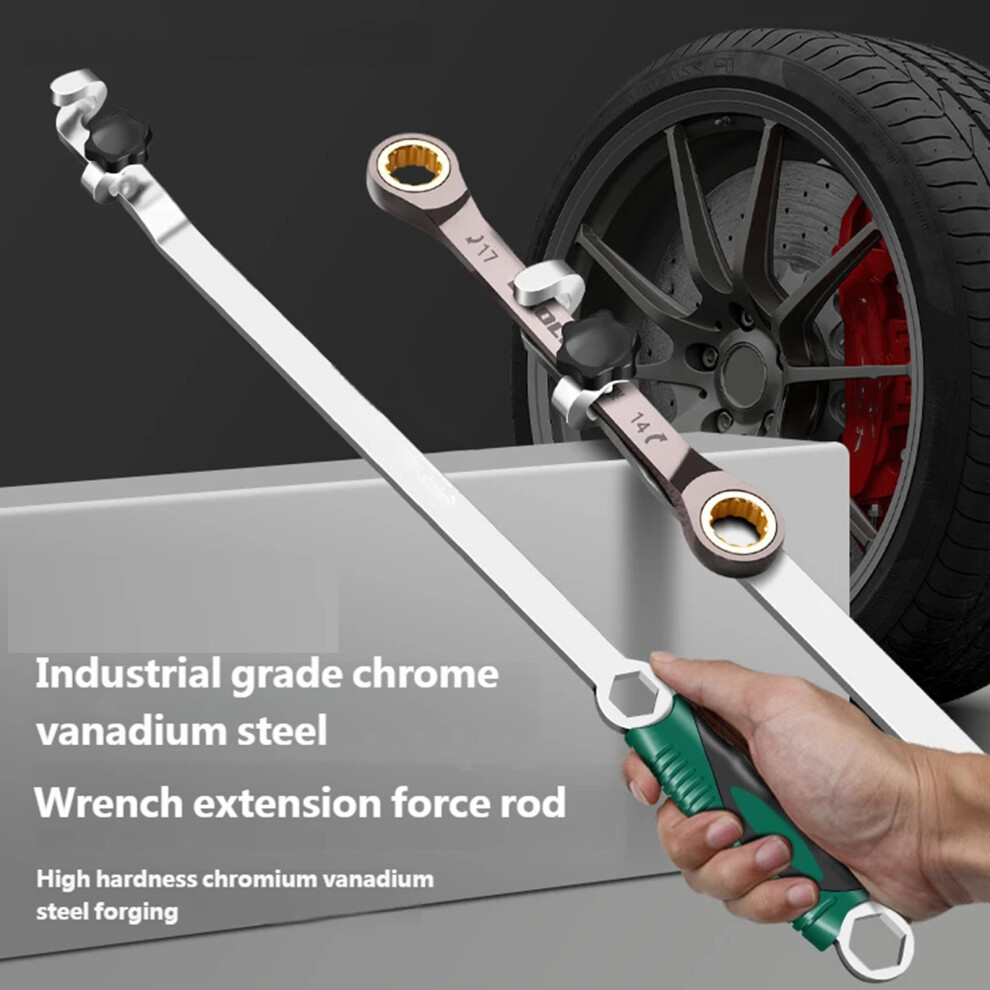 Heavy Duty Nonslip Hand Utensil Wrench Extender Rod For Professional Use 400Mm 7754004704312