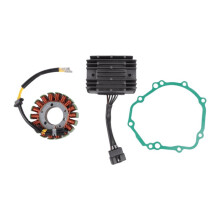Motorcycle Magnetic Motor Stator Coil with Rectifier 31401-18G00 11483-18G00 32800-33E20 for  GSX-R1000 2003-2004