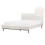 Beliani Bed Boucle CORIO 140 x 200 cm (EU Double) Off-White 1