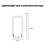 Mobile Phone Stand Desktop Lazy Holder Bedside Foldable Multi-Function Support for 4-8inch Smartphone Silver 8