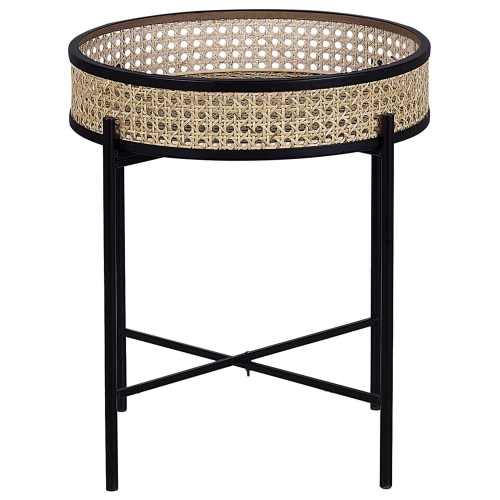 Beliani Side Table VIENNA Black