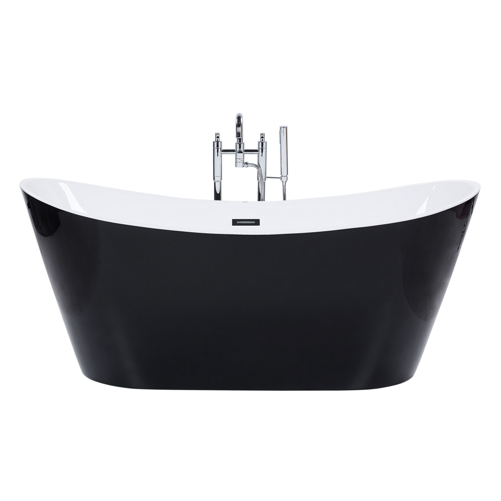 Freestanding Bathtub Antigua 1500 X 750 Mm Black 4251682261166