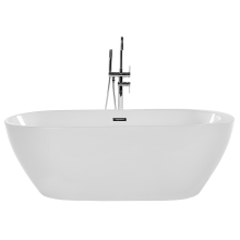 Freestanding Bathtub NEVIS 1600 x 750 mm White