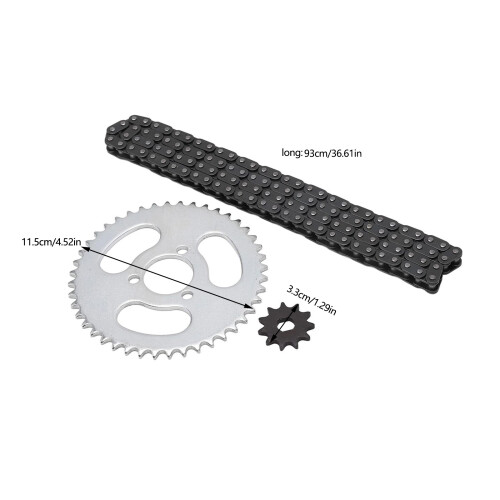 Interchangeable Go Kart Drive Sprocket Plates Easy Installation High Durability 2