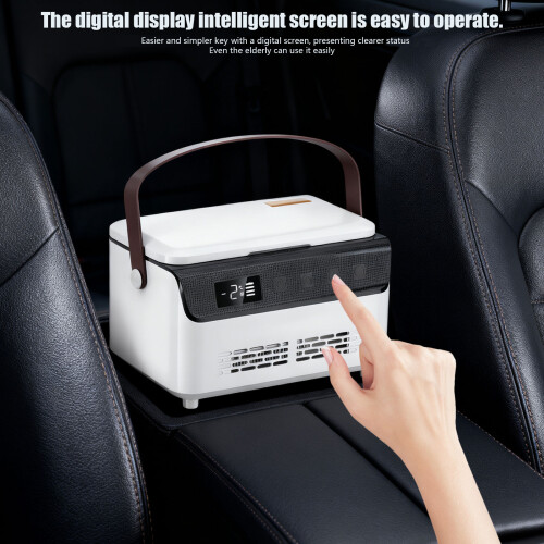 Coolers Box With LCD Screen Double Layer Temperature Display For Travel single cell 2
