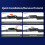 Wiper Blade Windshield Windscreen Clean Tailgate Window Wiper Blade 22inch 4