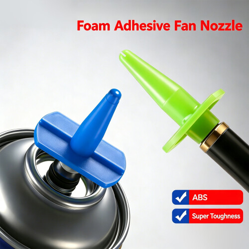Ergonomic Foam Dispensing Nozzle Ensures Controlled Flows for Various Application Blue 2