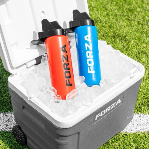 FORZA IceGuard Wheeled Cooler Box | Portable Ice Chest with Handle & 2