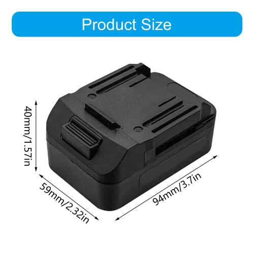 Battery Adapter Convert for Selected Efficiency Power Tool Parts Battery Tool 2