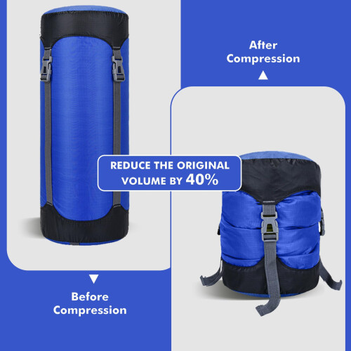 Guerity Compression Stuff Sack,Waterproof Sleeping Bag Compression 1