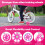 NONMON Kids Bike Stabilisers for Childs Bicycle Support Training 2