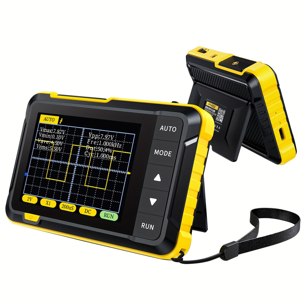 (Dso-152) Handheld Mini Oscilloscope, Current Measuring Instrument, 2 And 1 Portable Digital Oscilloscopes, 200Khz Bandwidth, 5062264051988