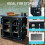 TIMBER RIDGE Camping Cupboard Storage Unit, Pop Up Folding Camping 5
