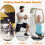 For Olympic Barbell Holder, Vertical Wall Mounted Barbell Storage 5