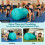 Heipigo Air Roller Inflatable, 120X80cm Gymnastics 4