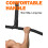 Fitarc Joist Mount Pull Up Bar, Chin Up Bar Ceiling Mount, Heavy 4