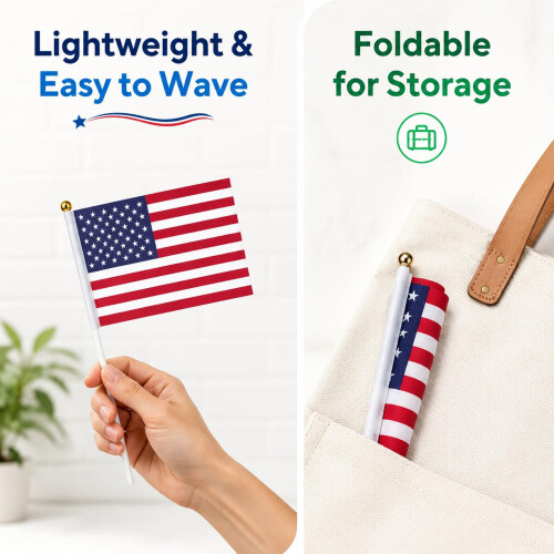 48 Nations World Cup Hand Held Flags on Sticks, Double Sided 1