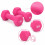 Neoprene Dumbbells Set Hex Anti Roll Coated Hand Weights for Men & 6