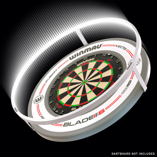 winmau WINMAU Plasma Ice Dartboard Light Bundle - White 360 Degree Light 2