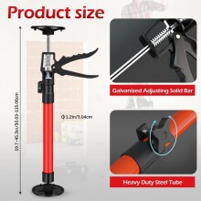 2PCS Adjustable Support rod for Cabinet Installation with 180lb Capacity Heavy Duty M