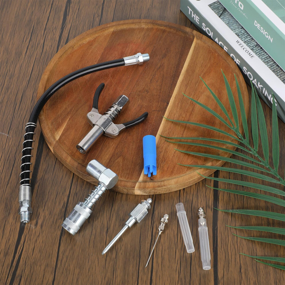 10Pcs Grease Accessory Kit Includes Coupler Grease Coupler Adapter Needle Hose 7754004741232