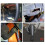 Rubber Angle Piece Oil Tank Motorcycle Modified Accessories Easy Installation 10