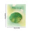 4 Pack Reusable Leaf Design Stick Note Notepads Set Friendly Paper Write Pad 3
