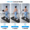 THERUN 2 in 1 Walking Pad Treadmill, Foldable Treadmill for Home, 2
