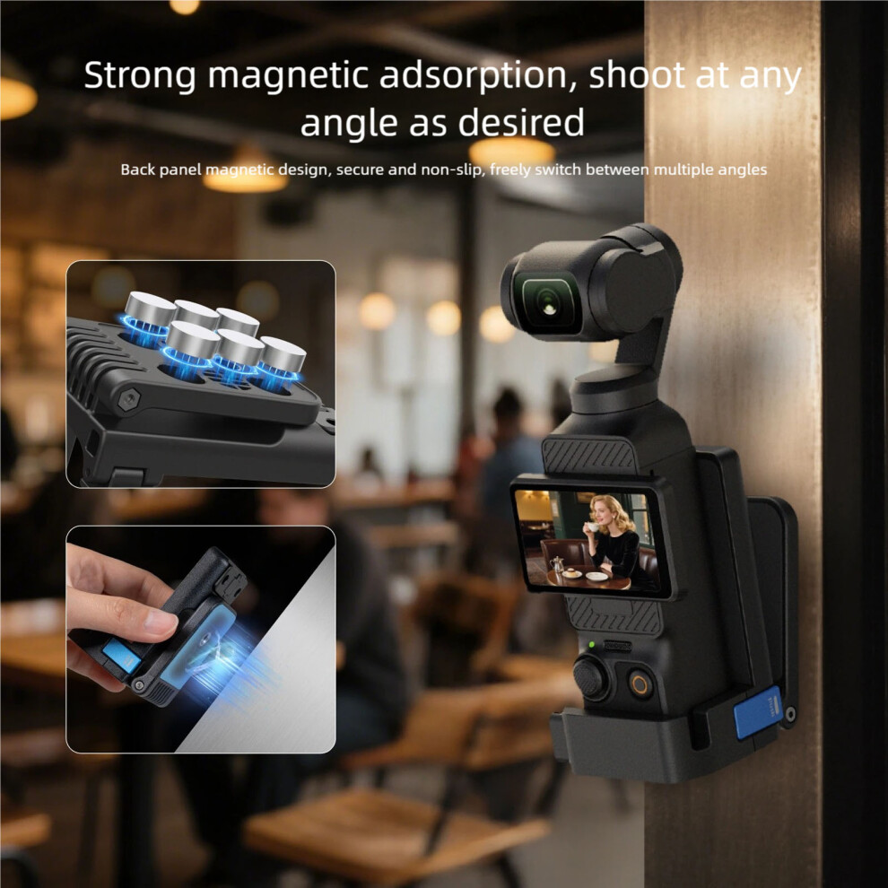 Aluminum Camera Bracket For Pocket 3 Featuring 180 Rotating And Multifunctional 7695001250177