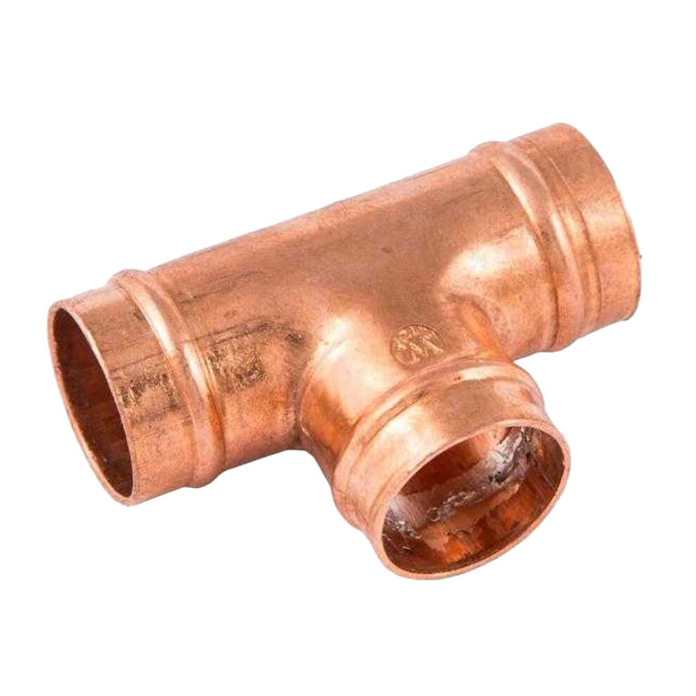(22Mm, Copper) Securplumb Equal Tee Connector (Pack Of 2) 5063884015138