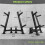 PhysKcal H2 Weight Plate Rack, Weight Plate Storage, Bumper Plate 5