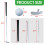 Golf Putter - Two-Way putters for Beginner Youth, Removable Mini Golf 3