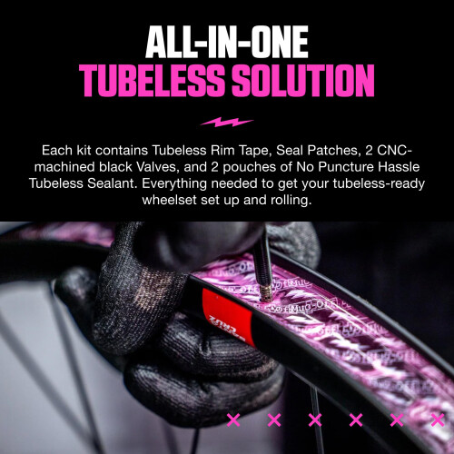 Muc-Off Ultimate Tubeless Setup Kit - Complete Tubeless Conversion 2
